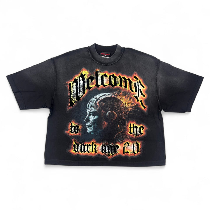 Rare Peace Metal Studs Tee Black RT5013