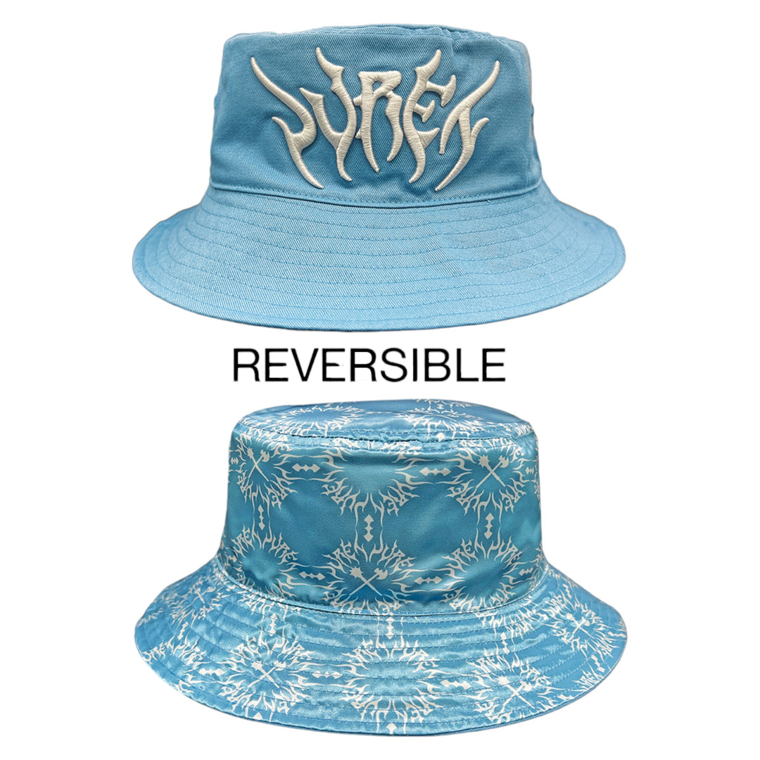 Juren Friso Reversible Bucket Hat Frost Blue