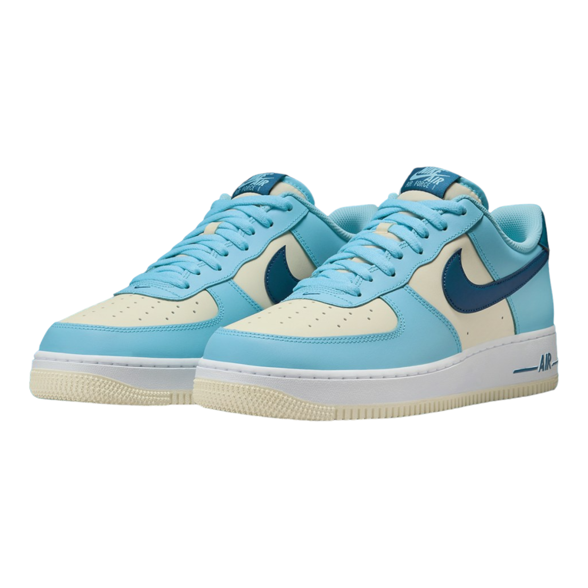 Nike Air Force 1 Low Coconut Milk/Aquarius Blue