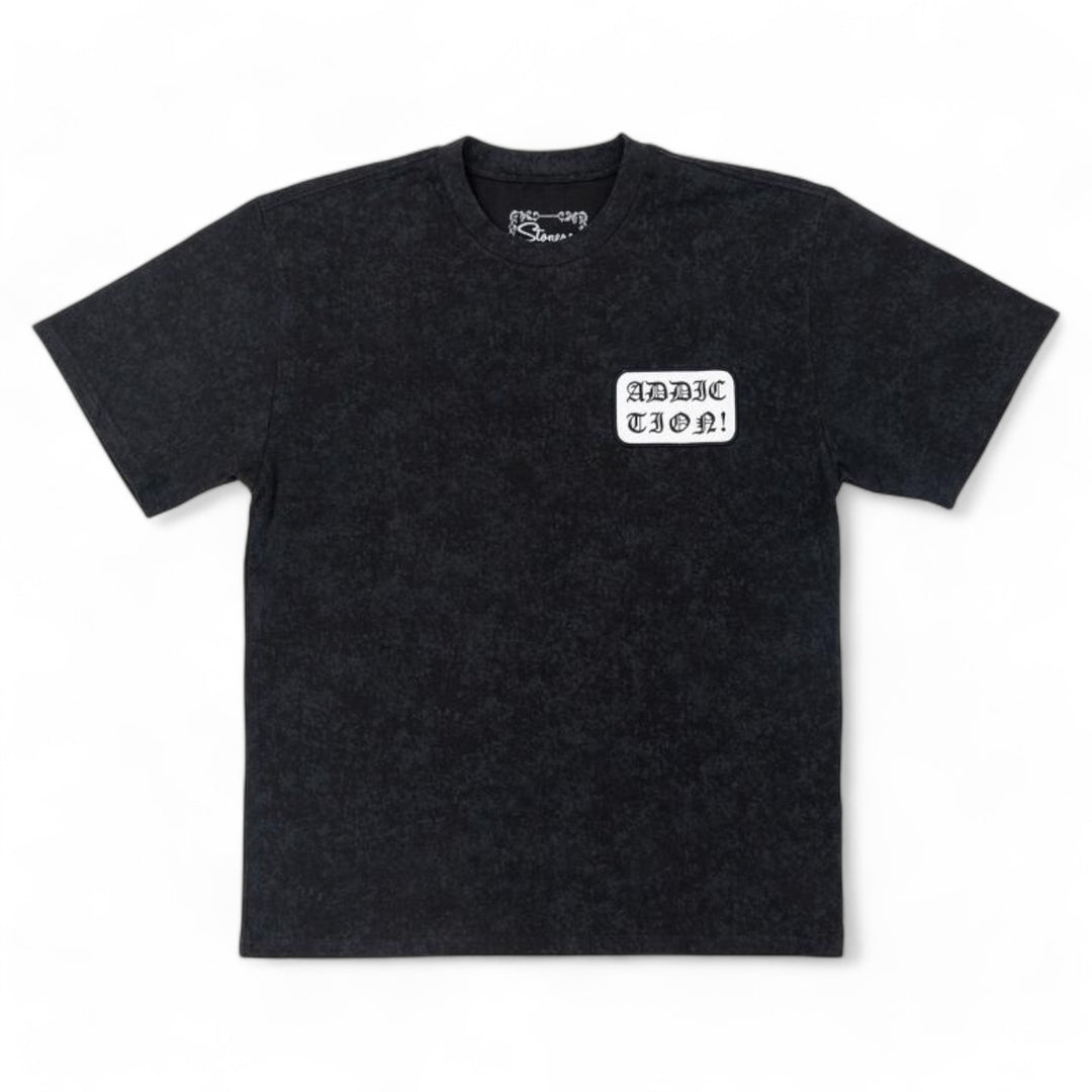 Stoners Vintage Addiction Tee Vintage Black