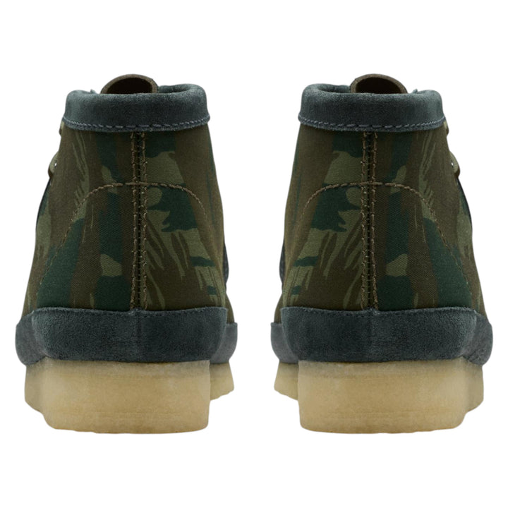 Clarks Wallabee Boot Green Camouflage