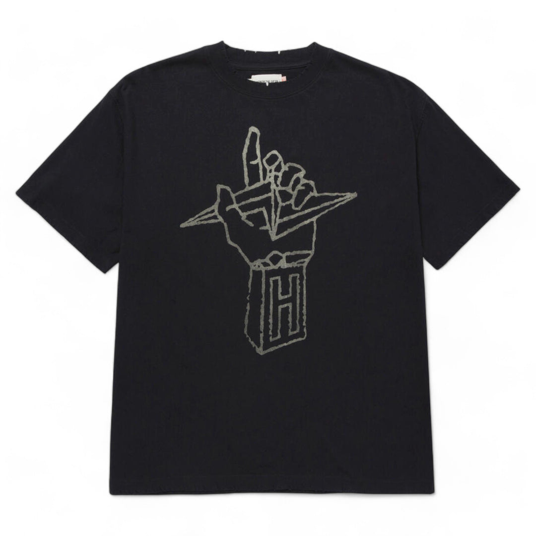 HTG Lightning Hand Tee Black