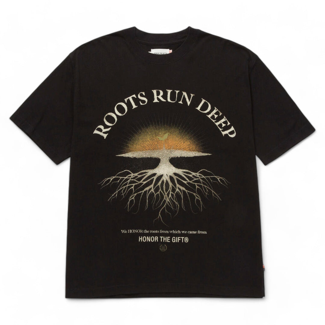 HTG Roots Run Deep Tee Black