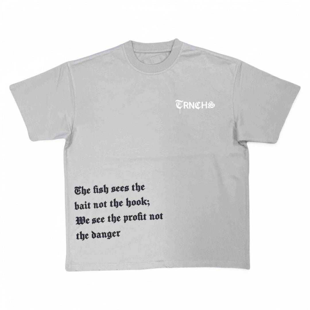 Trnchs "PROFIT" Grey Tee