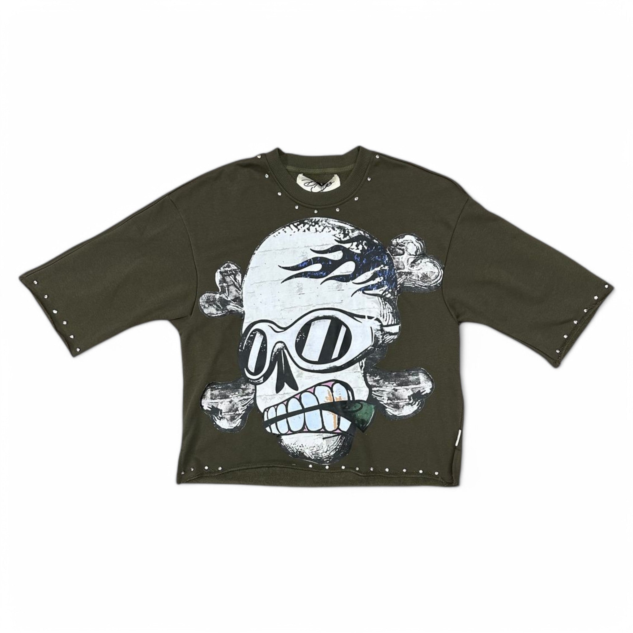 BKYS Pexce Cropped Tee Olive – Purple Carpet Miami