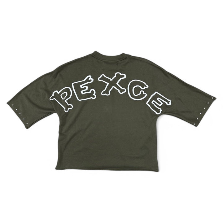 BKYS Pexce Cropped Tee Olive