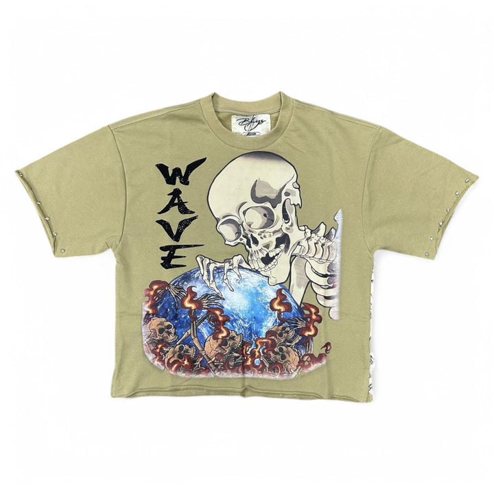 BKYS Wave Cropped Tee