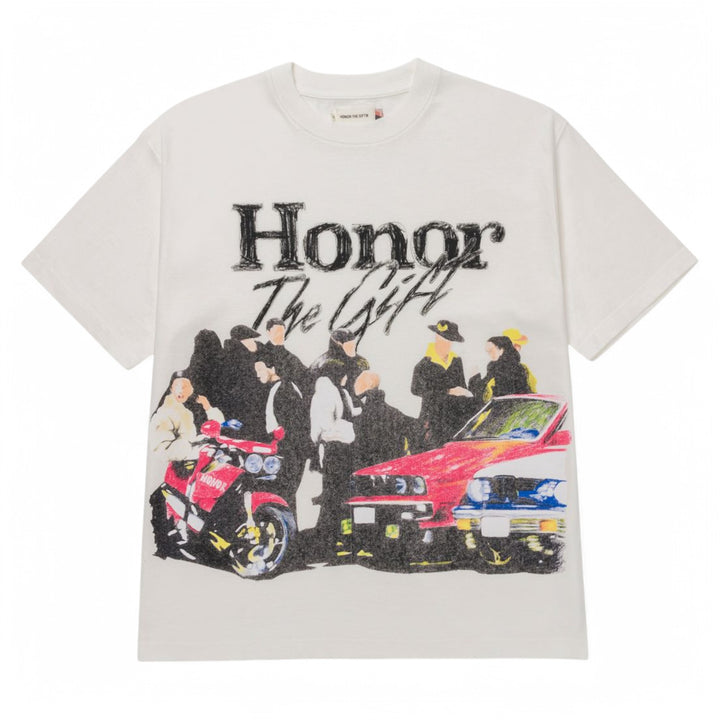 Honor The Gift Shift SS Tee White