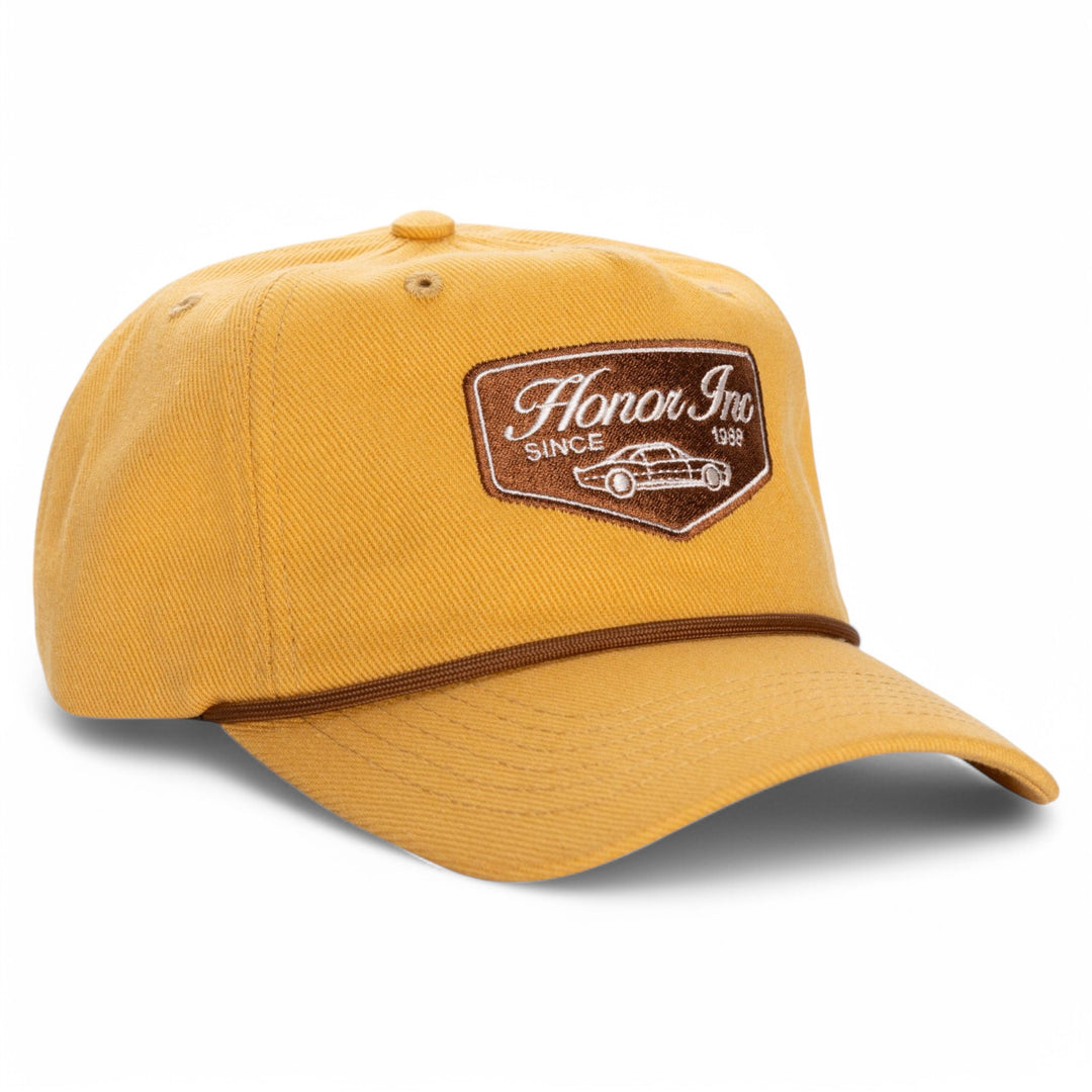 Honor The Gift Honor Inc Trucker Hat Mustard