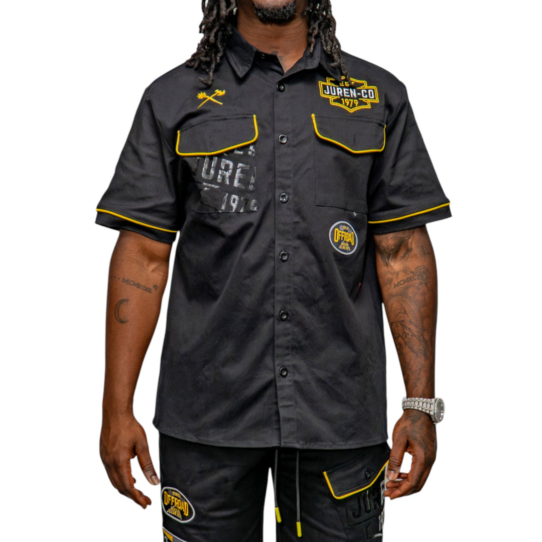 Juren Racing Club Button Up Big & Tall