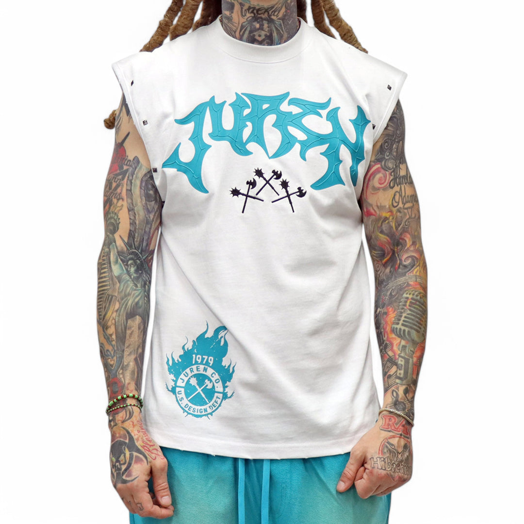 Juren Unleash No Sleevless Muscle Shirt Big & Tall