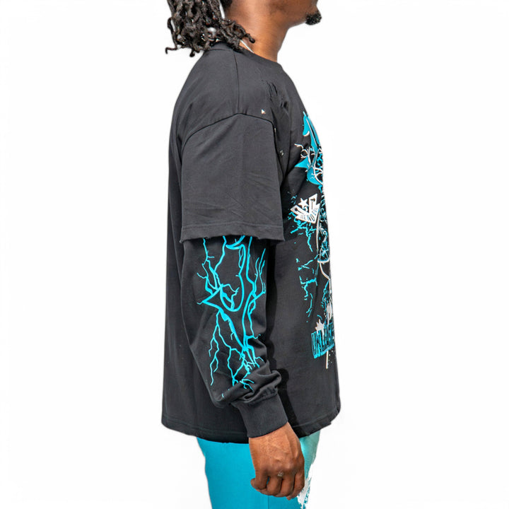Juren Unleash Your Potential Longsleeve Shirt Big & Tall