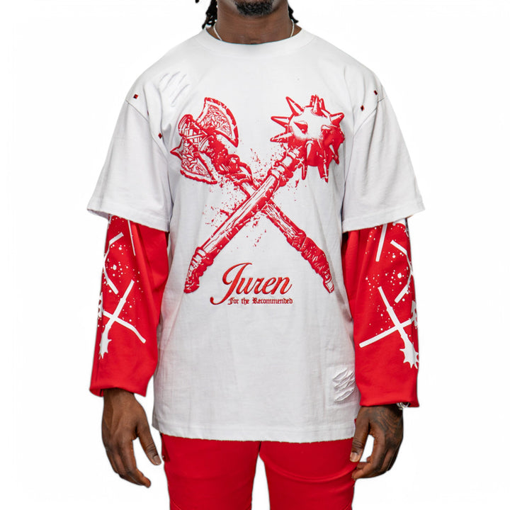 Juren Demon Battler Long Sleeve Shirt Big & Tall