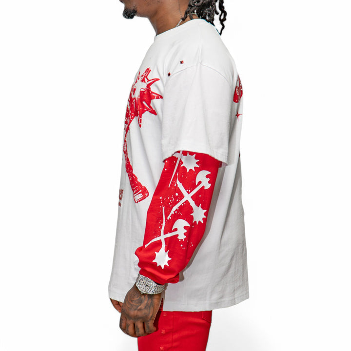 Juren Demon Battler Long Sleeve Shirt Big & Tall