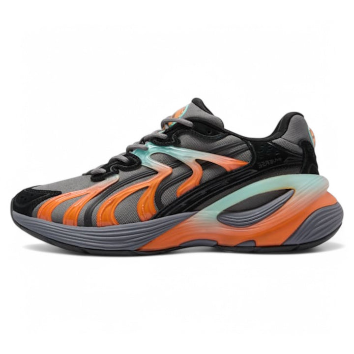 Puma Inverse Fission Black With Teal And Orange