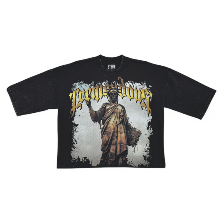 Stray Rotten City Of Dreams 3/4 Sleeve Shirt Black