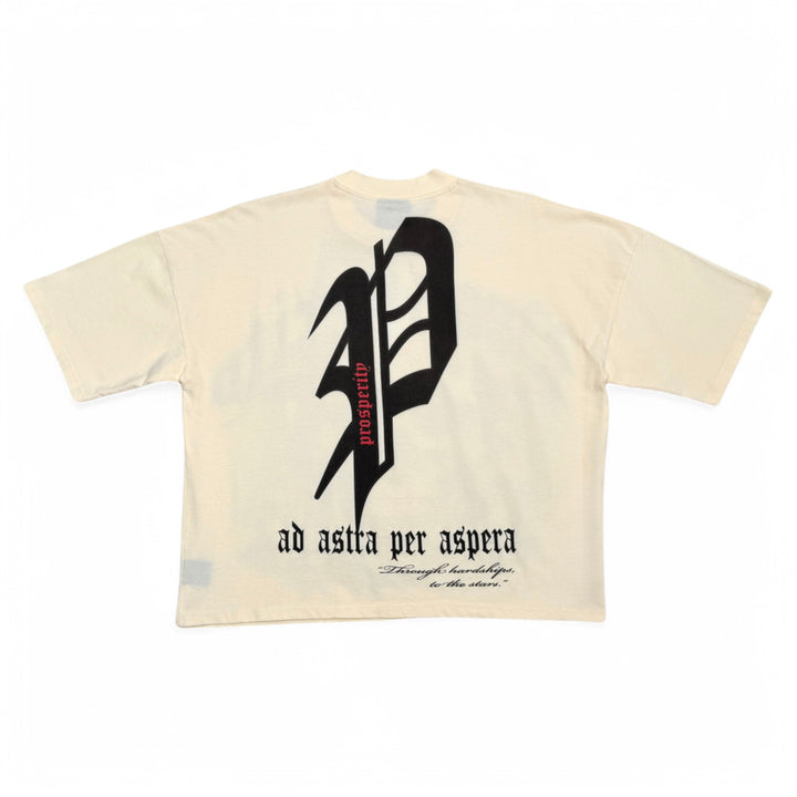 Stray Prosper Crop Shirt Cream
