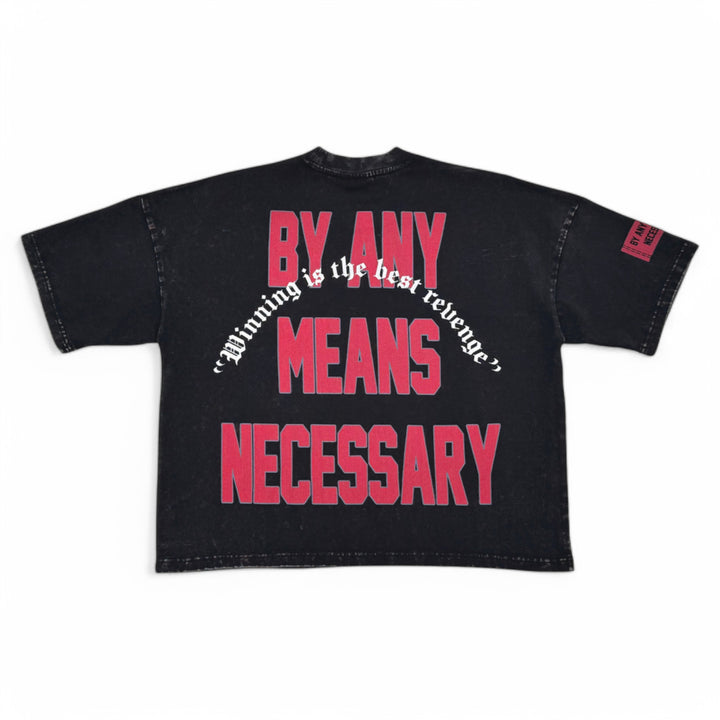 Stray Revenge Crop Shirt Black