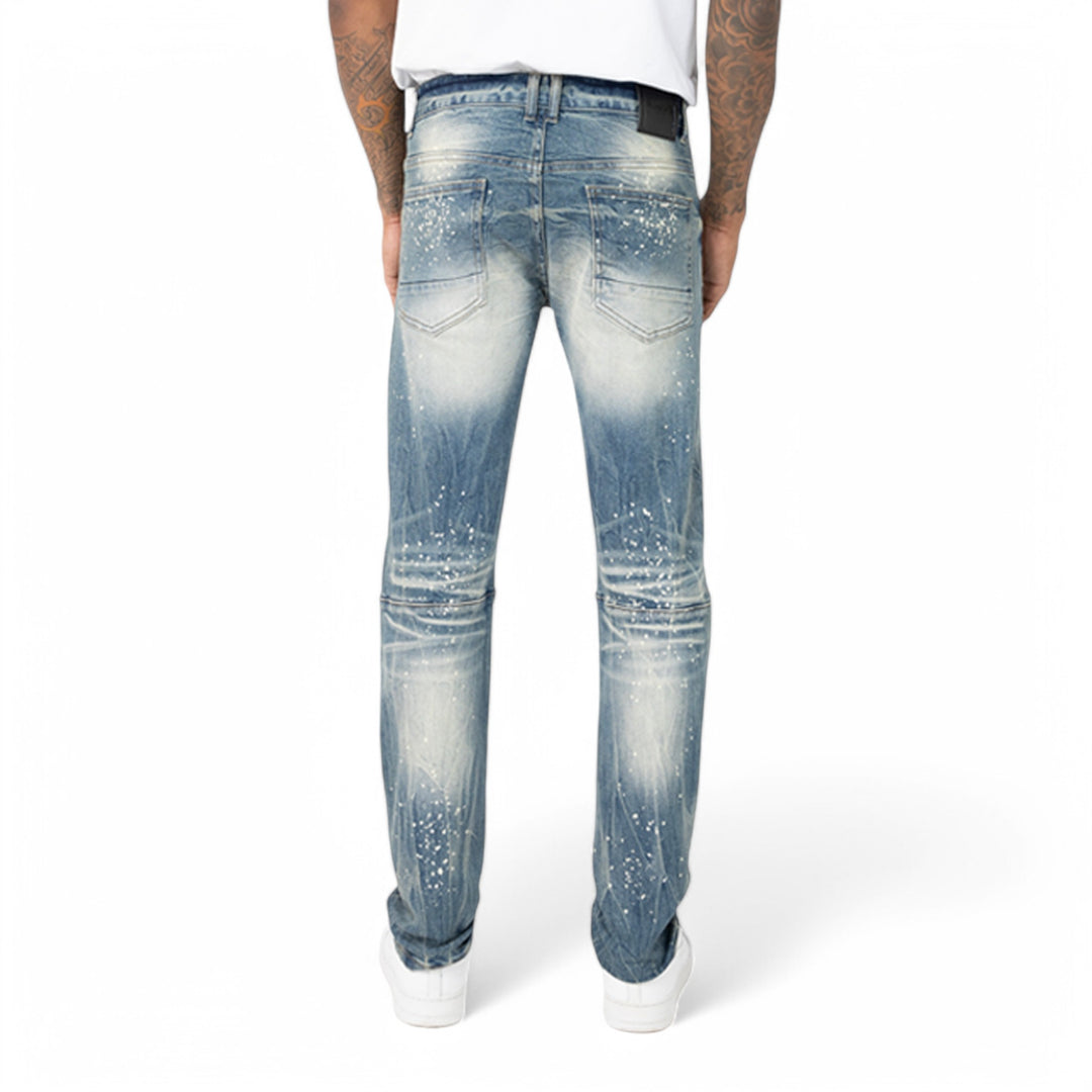 Smoke Rise Clean Look Jeans Blue
