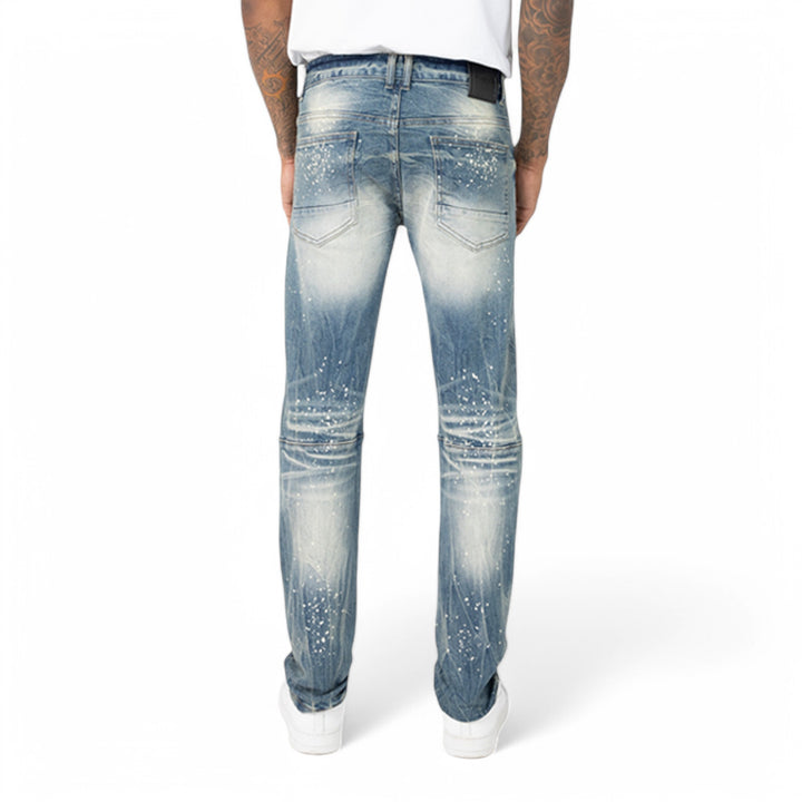 Smoke Rise Clean Look Jeans Blue