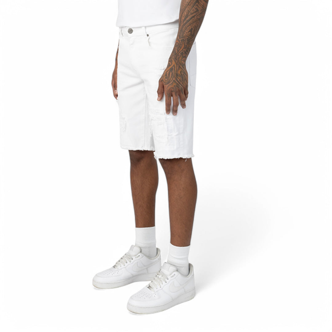 Smoke Rise Essential Shorts Alpine White