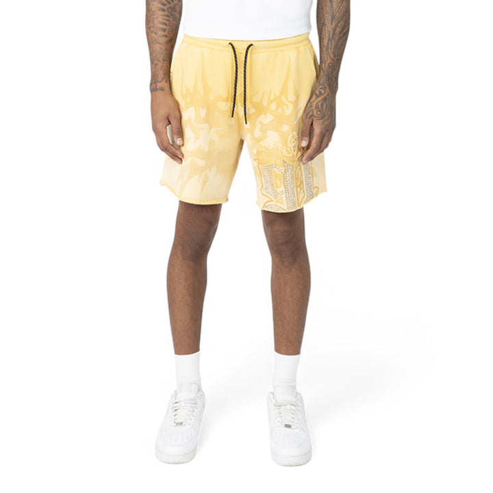 Smoke Rise Printed FT Short Ochre