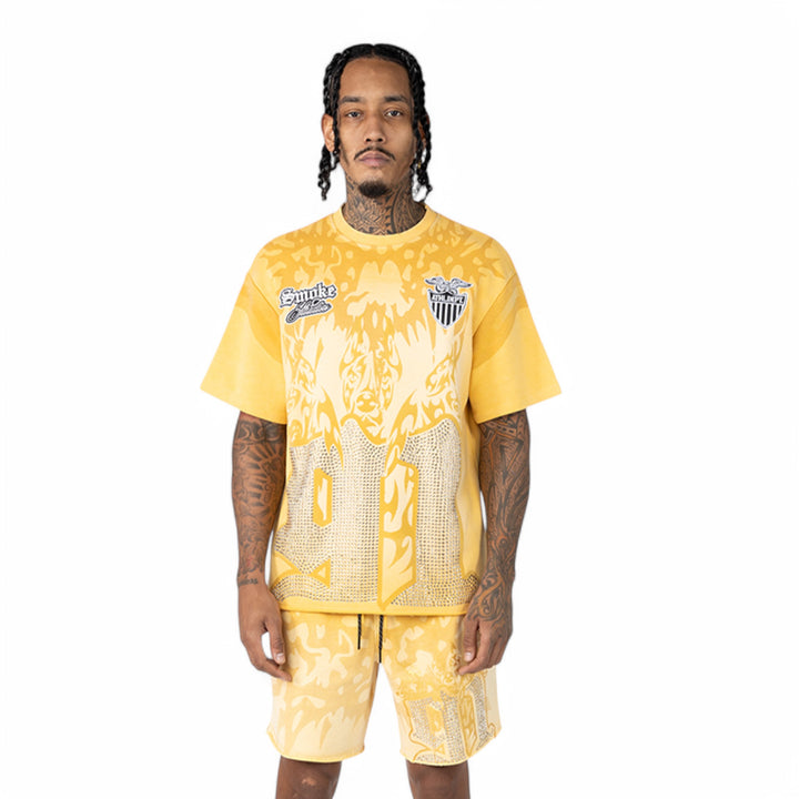 Smoke Rise 91 Logo Tee Ochre