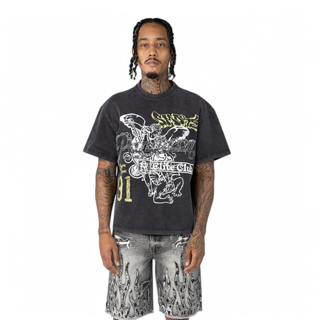 Smoke Rise Elite Club Tee Black