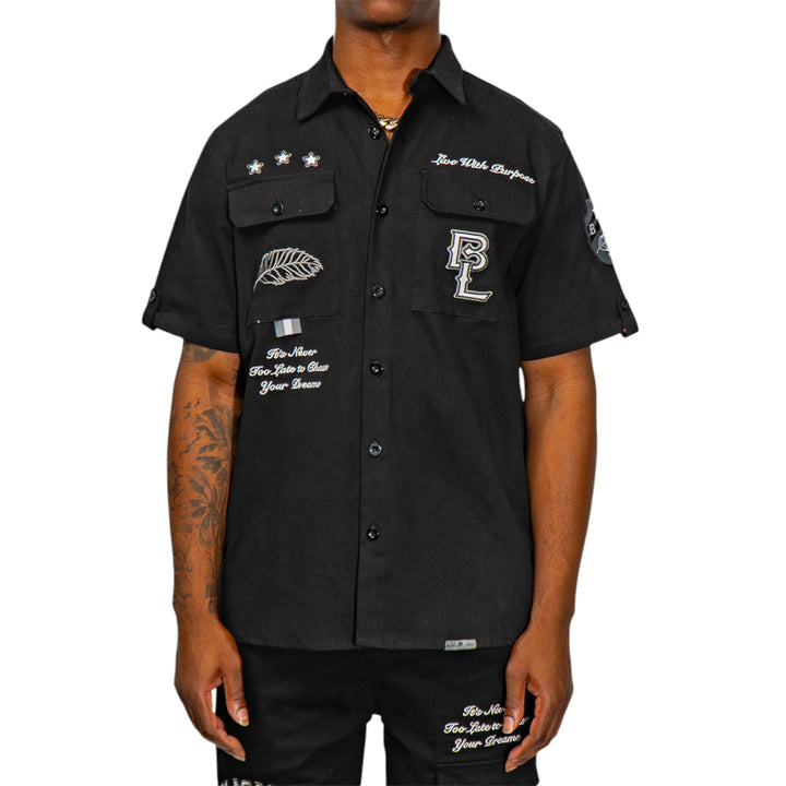 Blac Leaf Chase Your Dreams Button Up