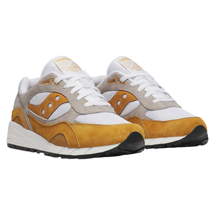 Saucony Shadow 6000 White And Wheat