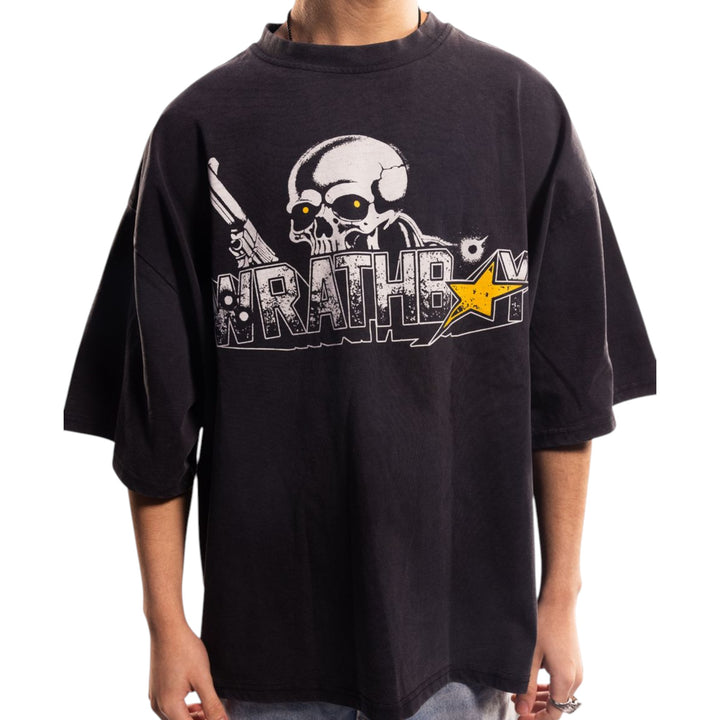 Wrathboy Get Even Tee Black