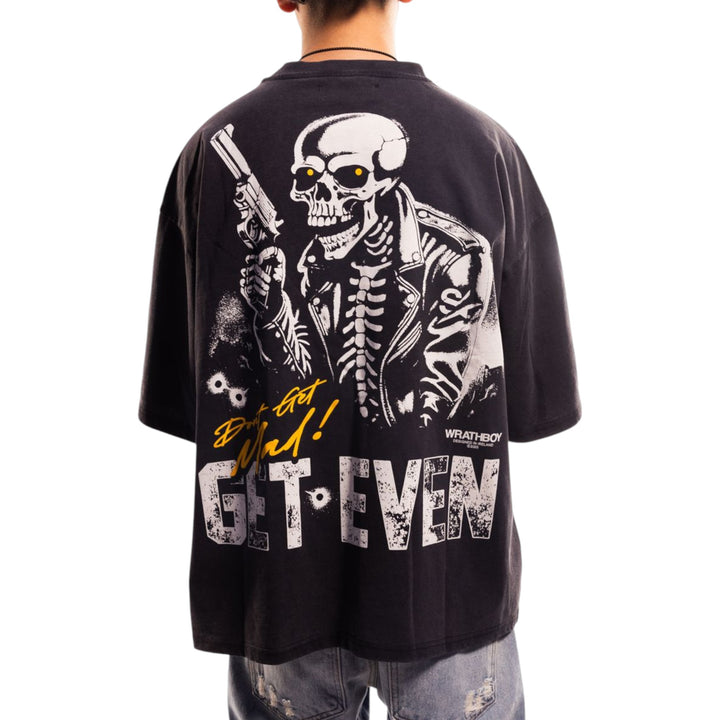 Wrathboy Get Even Tee Black