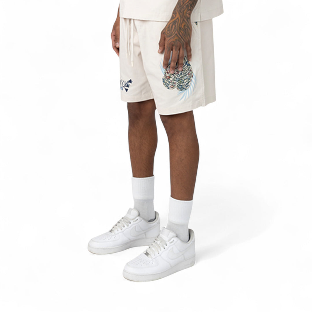Smoke Rise Twill Short Chalk