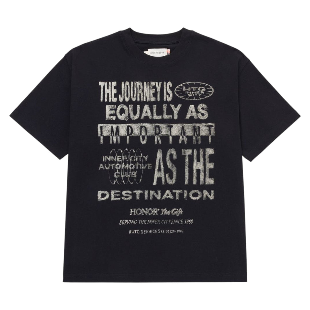 HTG Travelled Journey Tee Black