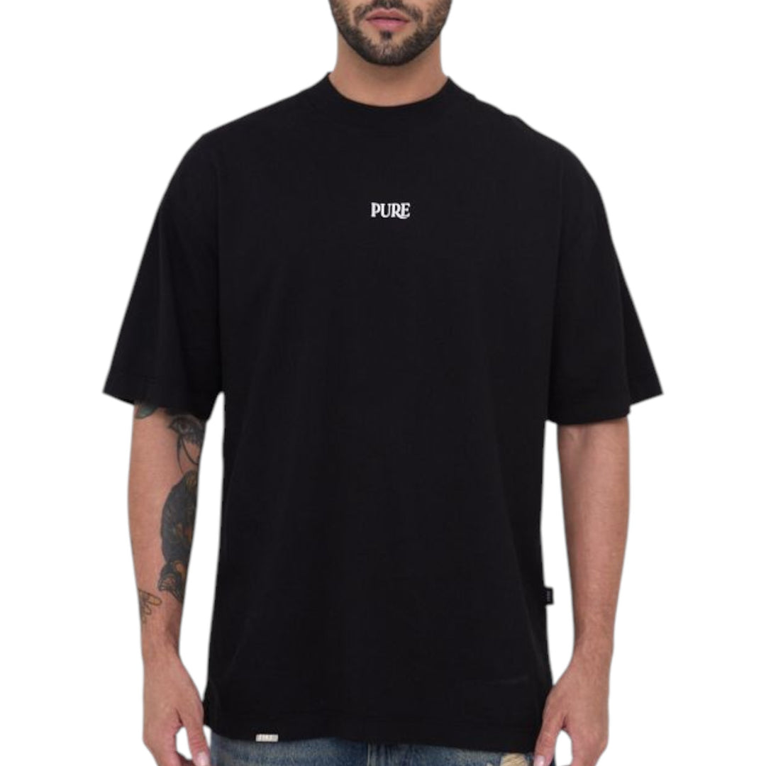 Pure Aurea Arch Tee Black
