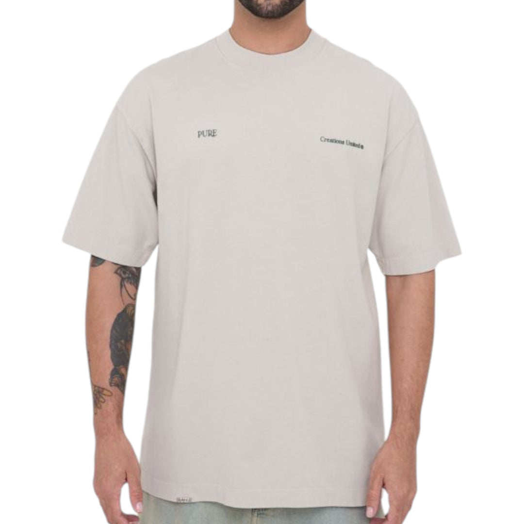Pure Aurea Arch Tee Taupe