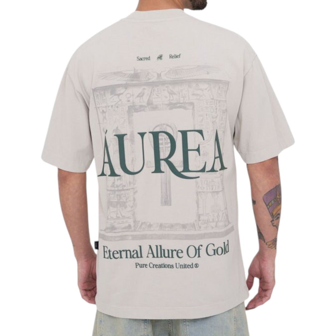 Pure Aurea Arch Tee Taupe