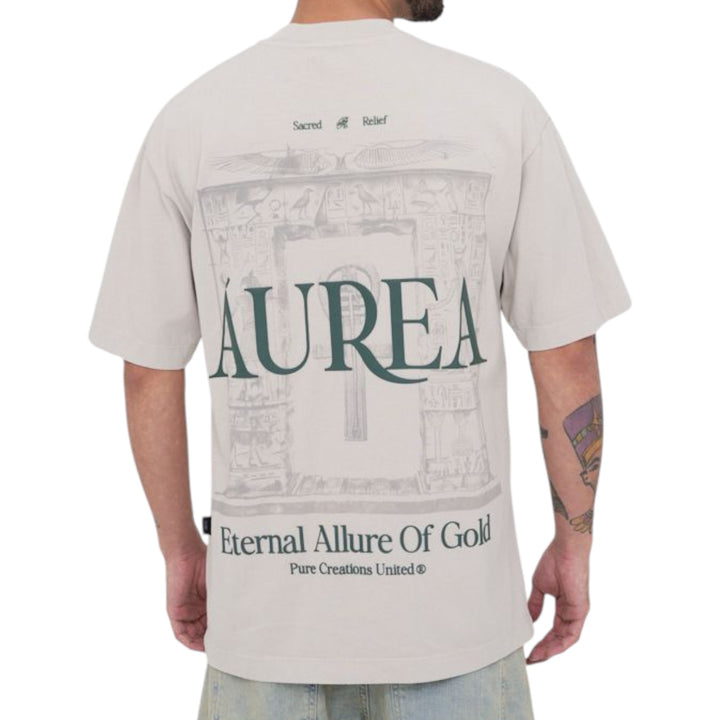 Pure Aurea Arch Tee Taupe