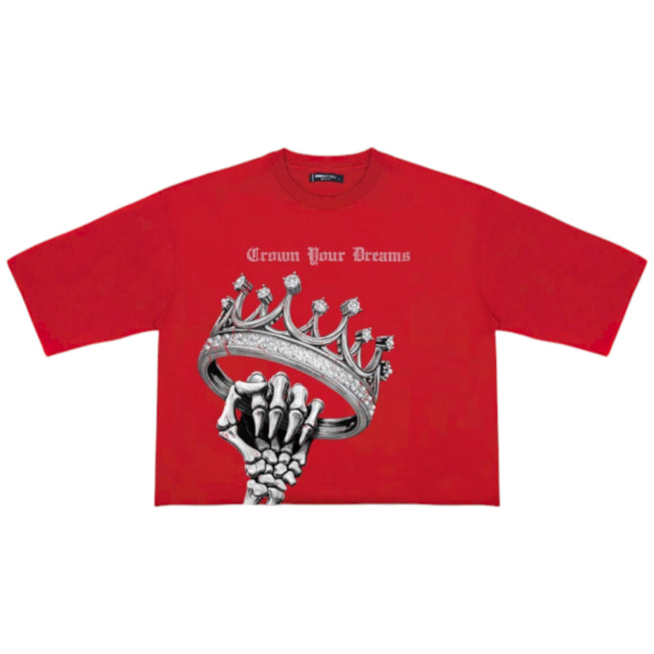 Roku King Vibe Cropped Tee Red