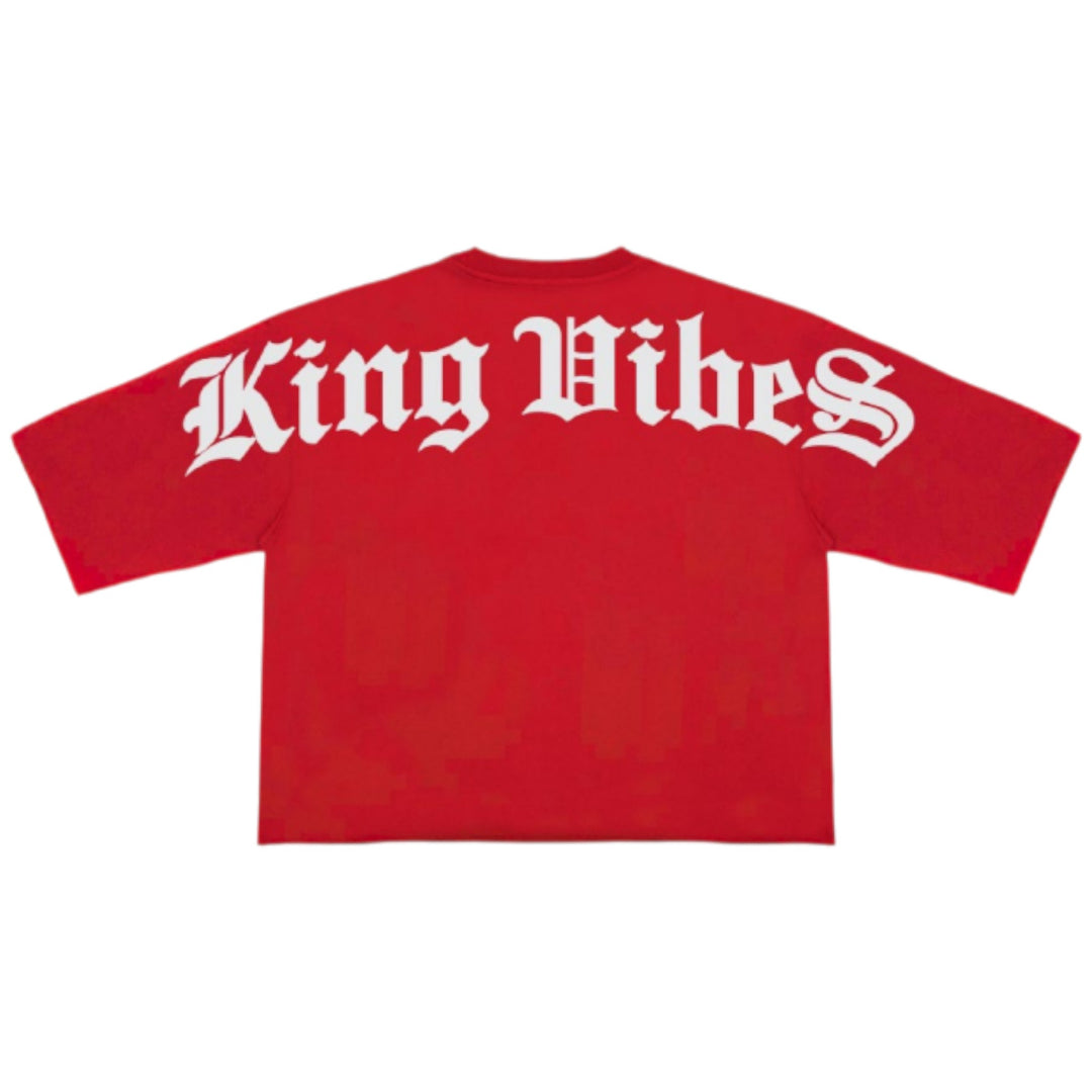 Roku King Vibe Cropped Tee Red