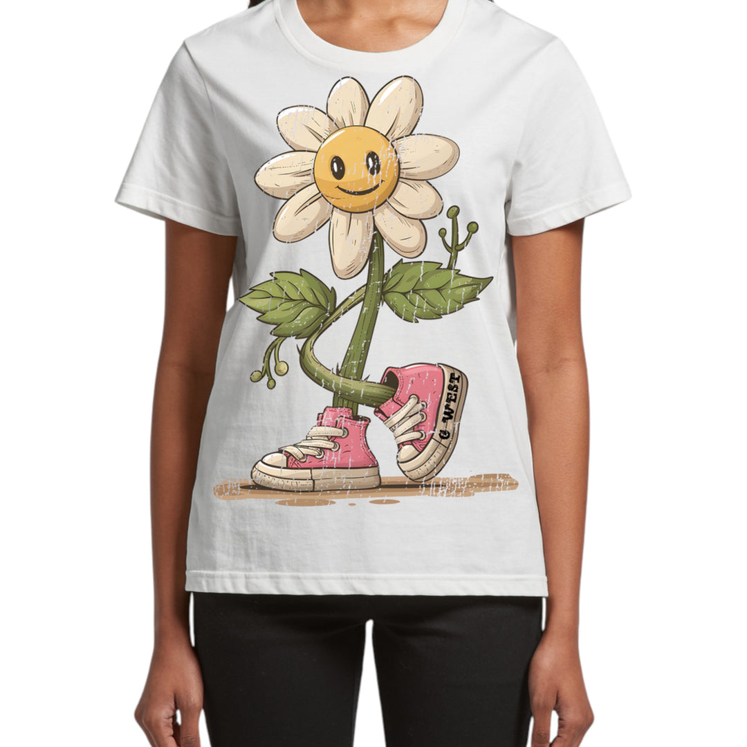 G West Walking Flower Tee