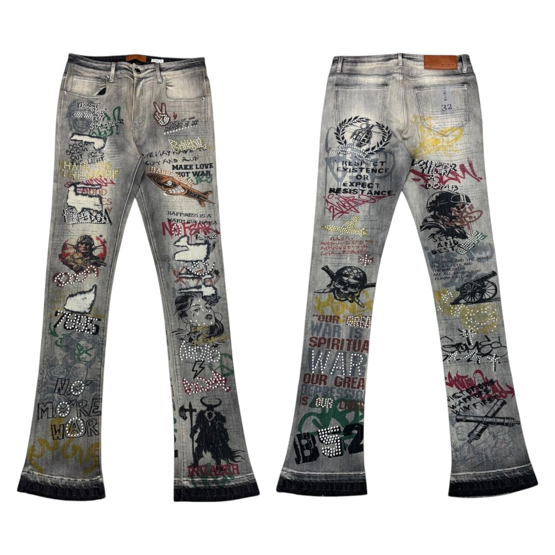 Waimea Stacked Rockstar Denim Jean