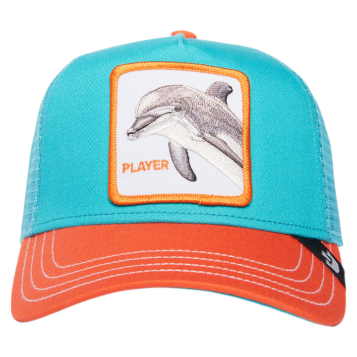Goorin Bros. The Player Dolphin Hat Teal And Orange