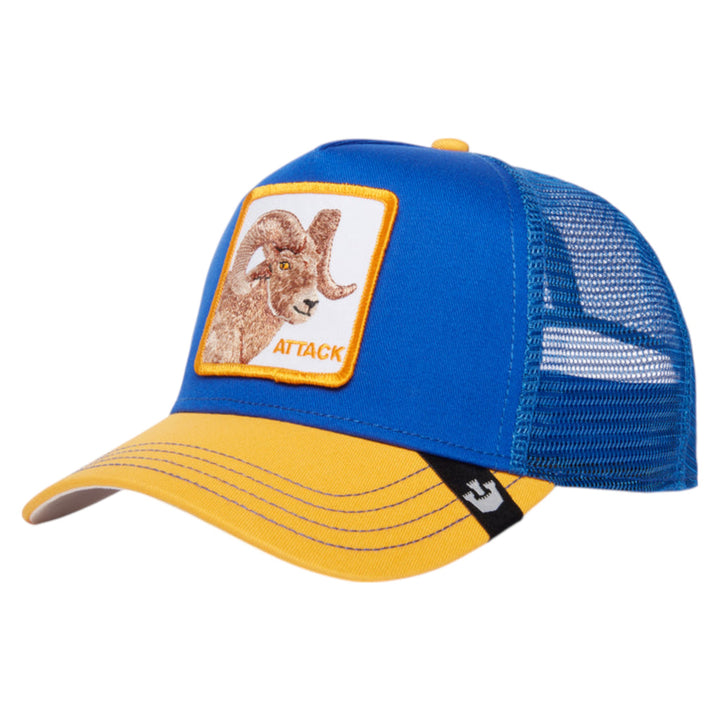 Goorin Bros. The Attack Ram Hat Royal and Yellow