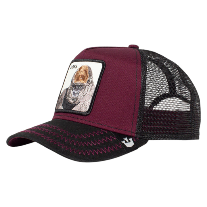 Goorin Bros. The Boss Hat Burgundy Wine Maroon