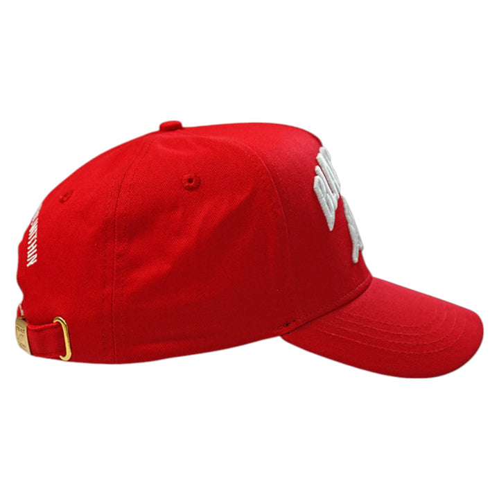 Blac Leaf Greatness Starts Within Trucker Hat Red