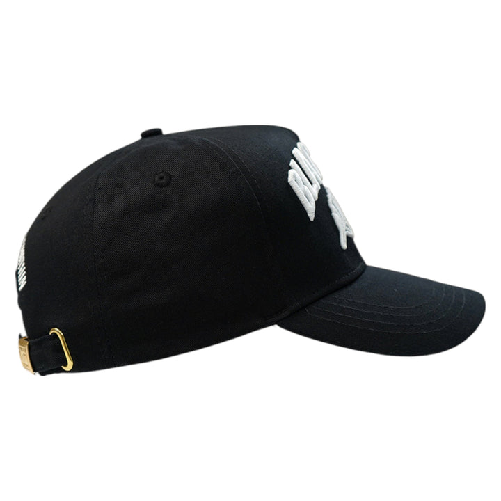 Blac Leaf Greatness Starts Within Trucker Hat Black