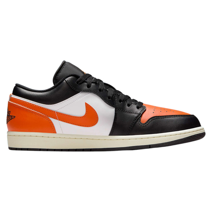 Jordan 1 Low Shattered Backboard Black With Orange