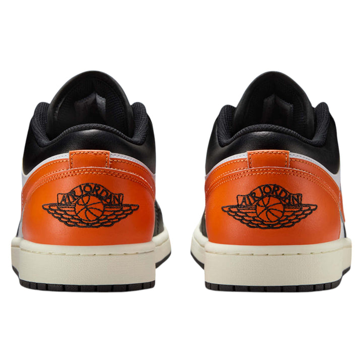 Jordan 1 Low Shattered Backboard Black With Orange