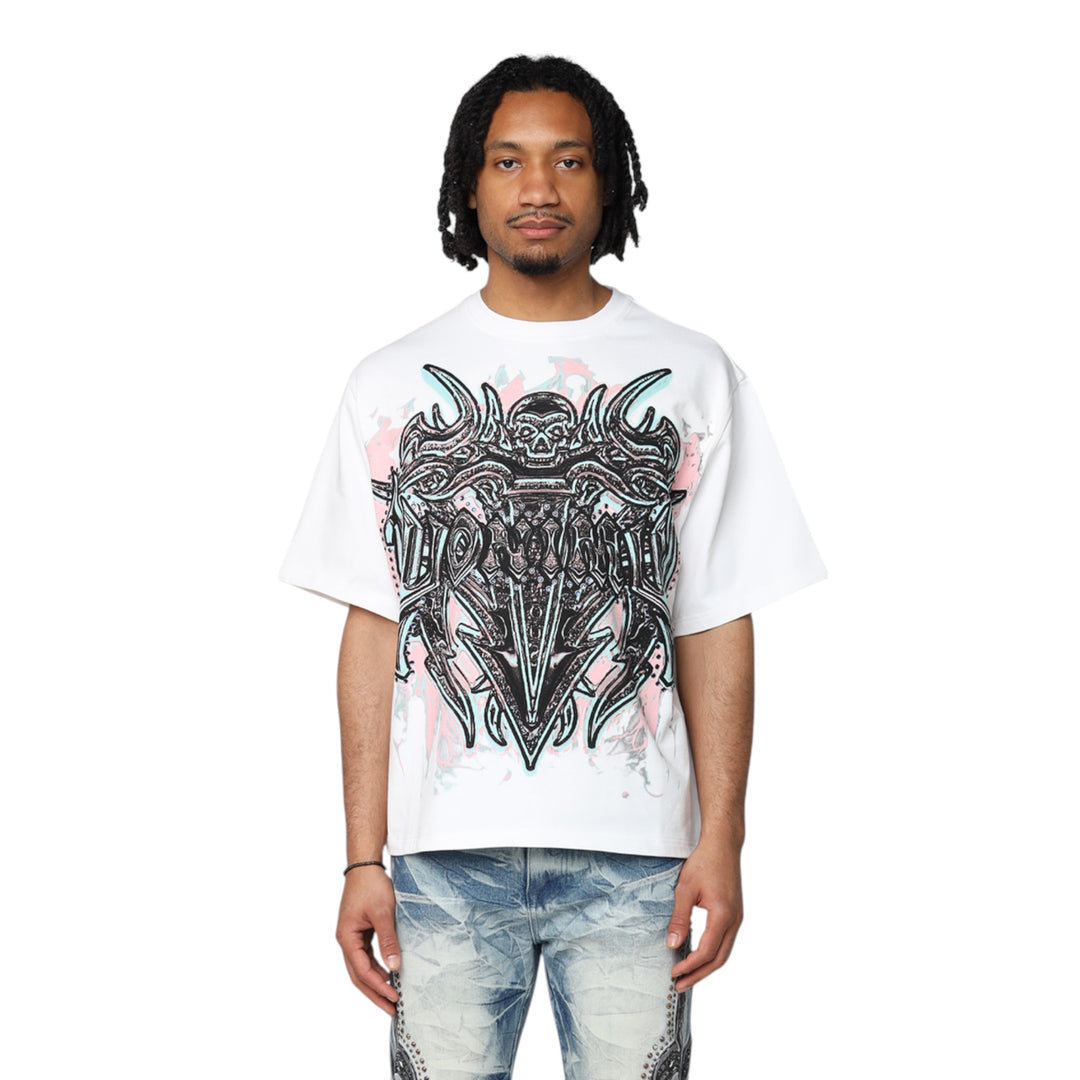 Smoke Rise Lumimous Tee White